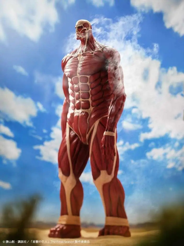 [PREORDINE] Attack on Titan Mega Sofvi Colossal Titan - Kaiyodo