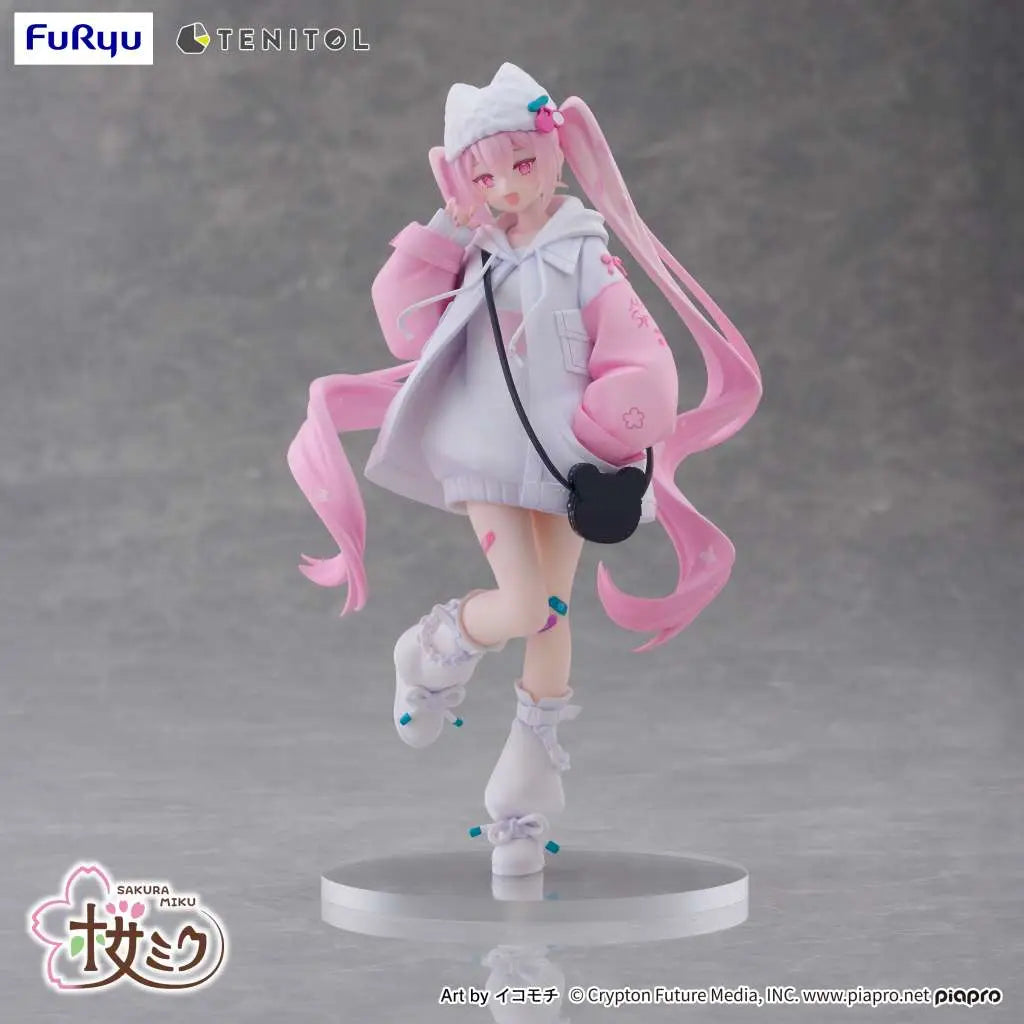 [PREORDINE] Hatsune Miku - Sakura Miku Cool Style Tenitol Petit Figure