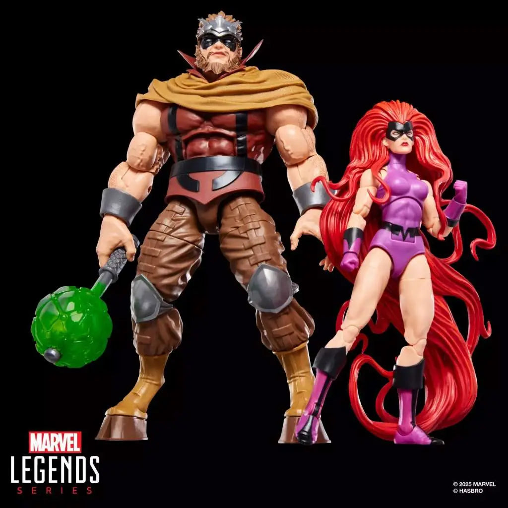 [PREORDINE] Marvel Legends Inhumans Medusa & Gorgon Action Figures - Hasbro