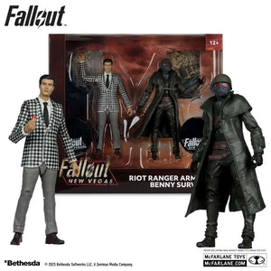 [PREORDINE] Fallout New Vegas: Action Figure Riot Ranger Armor & Benny (2-Pack)