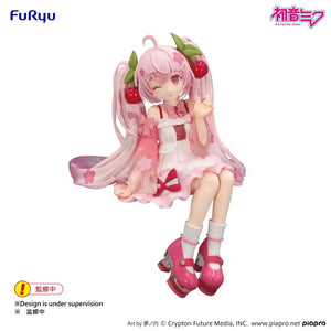 [PREORDINE] Sakura Miku 2025 Wink Noodle Stopper Figure FuRyu