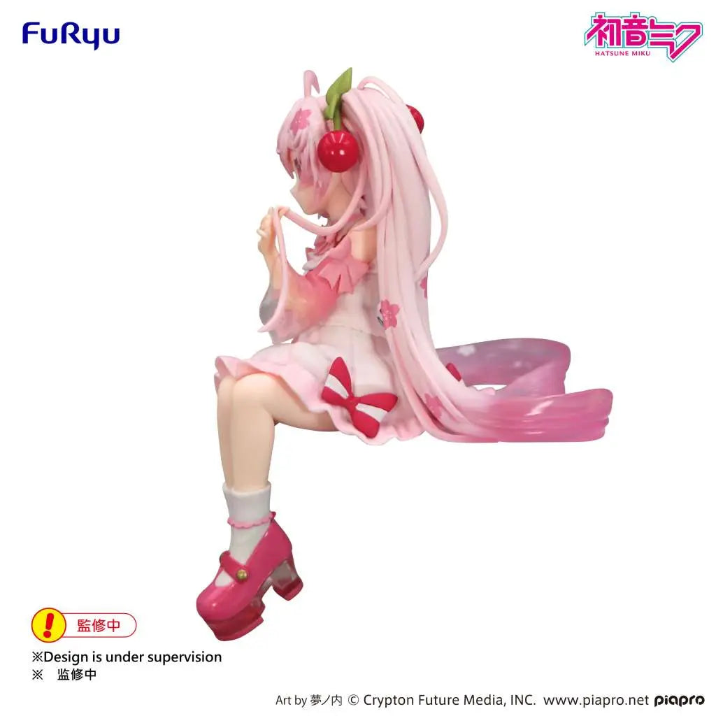[PREORDINE] Sakura Miku 2025 Wink Noodle Stopper Figure FuRyu