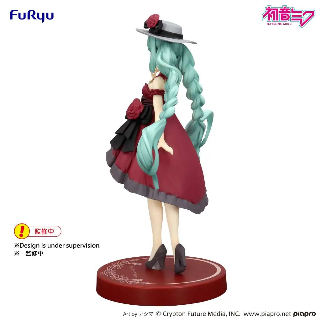 [PREORDINE] Hatsune Miku Outing Dress Red Color - Trio-Try-iT Figure FURYU