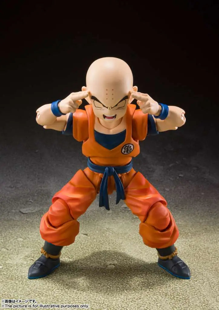 [PREORDINE] DRAGON BALL Z KRILLIN EARTH'S STRONGEST MAN S.H.Figuarts Reissue