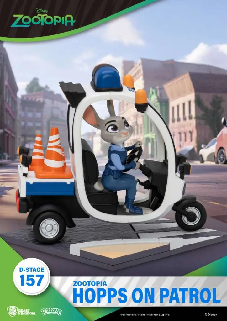 [PREORDINE] Statua Zootopia Judy Hopps on Patrol D-Stage Beast Kingdom
