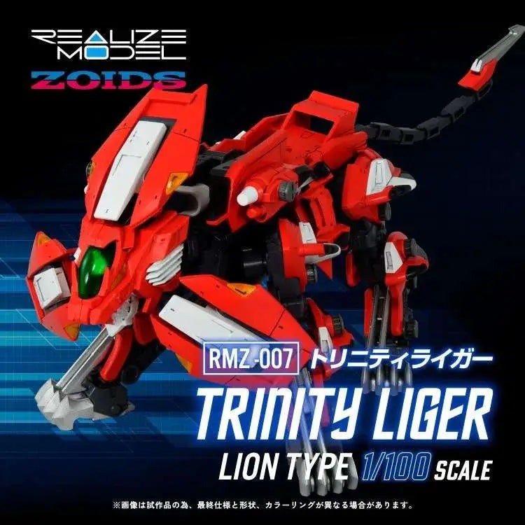 [PREORDINE] ZOIDS RMZ-007 Trinity Liger Model Kit - Takara Tomy