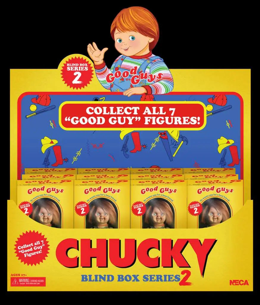 [PREORDINE] CHUCKY GOOD GUY SERIE 2 BLIND BOX - 12 FIGURE 7" NECA