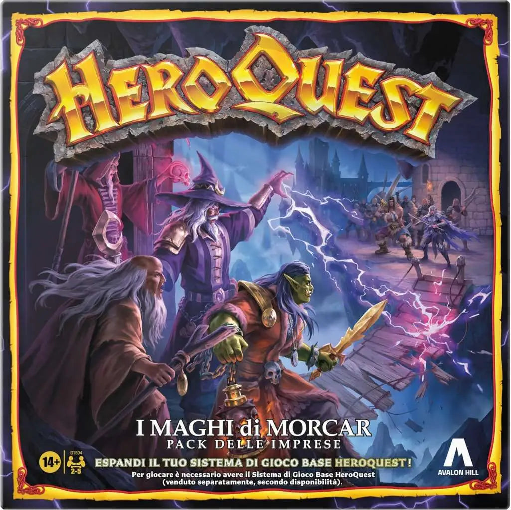 [PREORDINE] HeroQuest: I Maghi di Morcar - Espansione Gioco da Tavolo