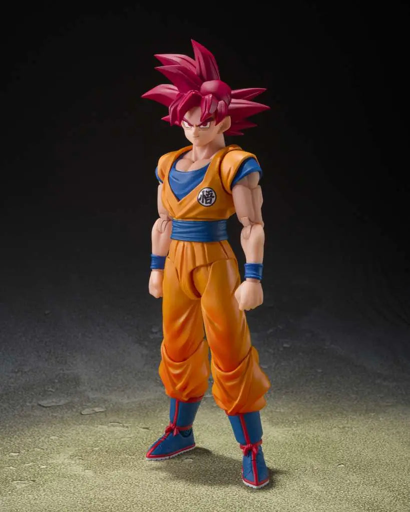 [PREORDINE] DRAGON BALL SUPER SAIYAN GOD SON GOKU GOD AURA S.H.FIGUARTS