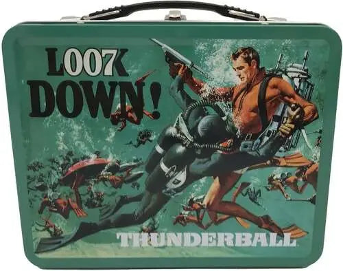 [PREORDINE] James Bond Thunderball Tin Tote - Porta Merenda da Collezione