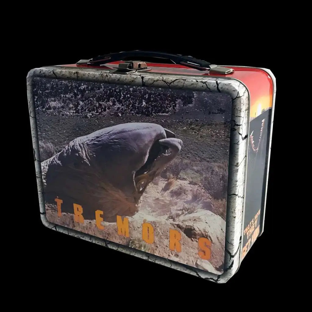 [PREORDINE] Tremors Tin Tote - Valigetta Latta Porta Merenda