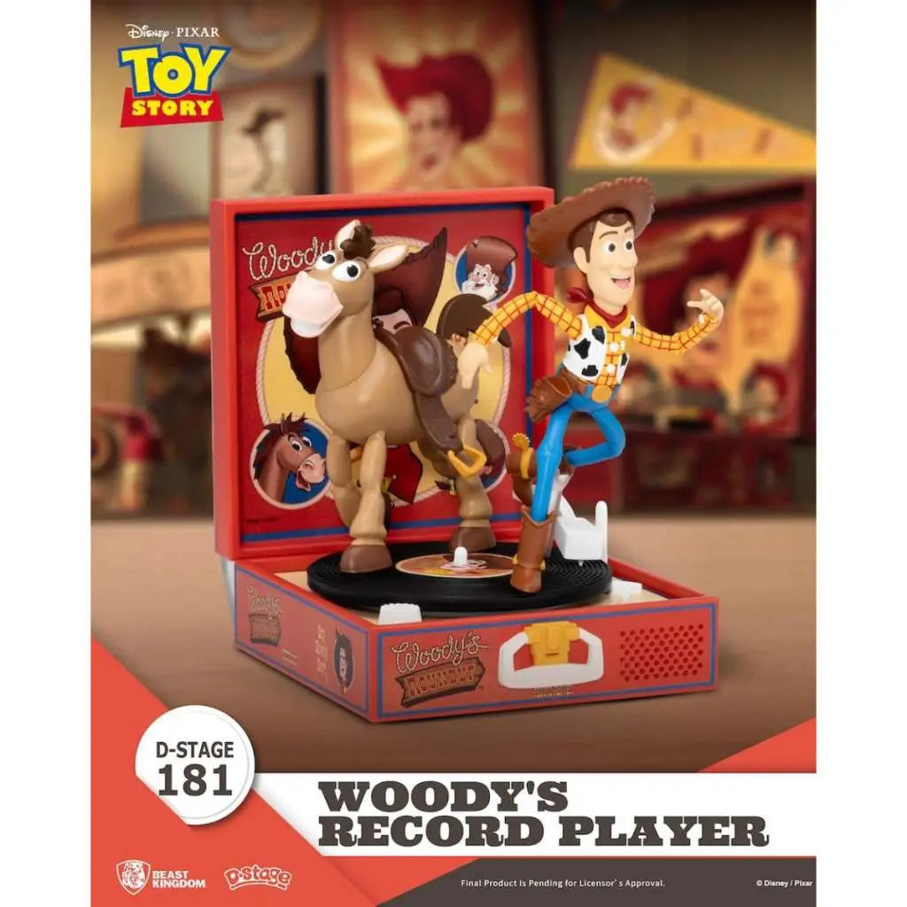 [PREORDINE] Toy Story: Diorama D-Stage Giradischi di Woody - Beast Kingdom