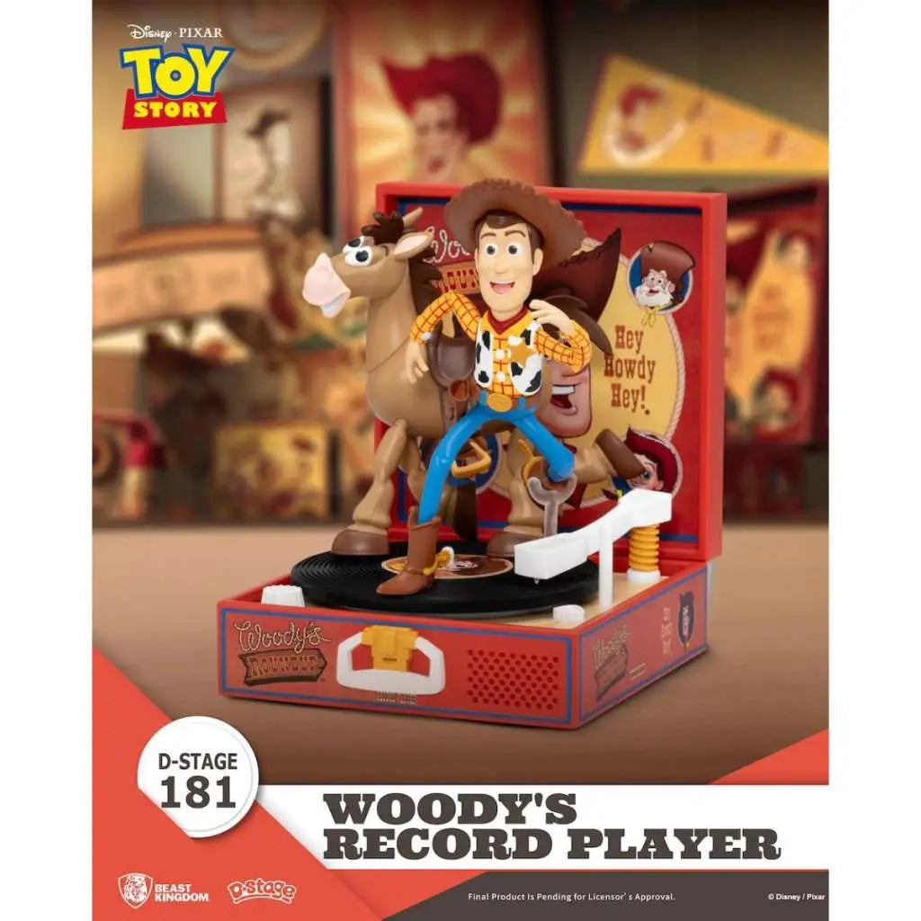 [PREORDINE] Toy Story: Diorama D-Stage Giradischi di Woody - Beast Kingdom