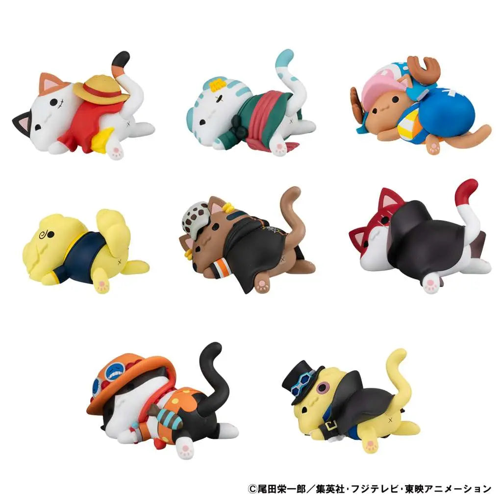 [PREORDINE] One Piece Nyan Piece Mega Cat Project Display (8) - MegaHouse