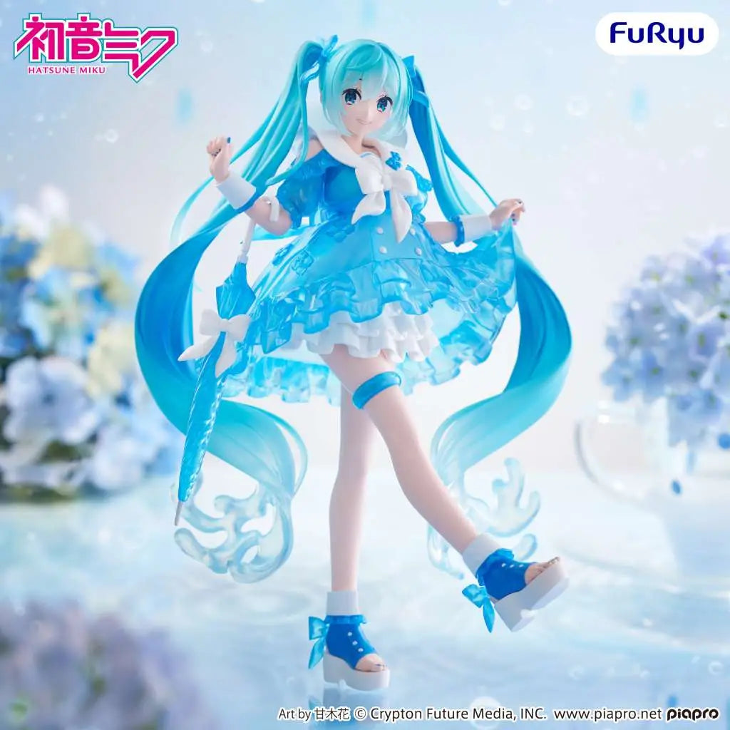 [PREORDINE] Hatsune Miku Rainy Dance - Trio-Try-iT Figure FuRyu