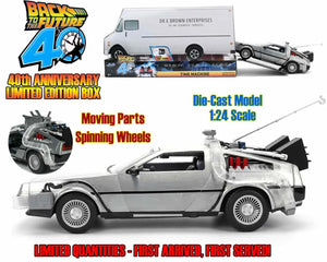 [PREORDINE] Ritorno al Futuro Parte I: DeLorean 1982 40° Anniversario - Modellino Die-Cast 1/24