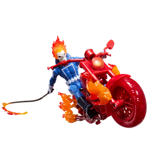 [PREORDINE] Marvel Legends Ghost Rider Johnny Blaze con Moto - Action Figure Hasbro