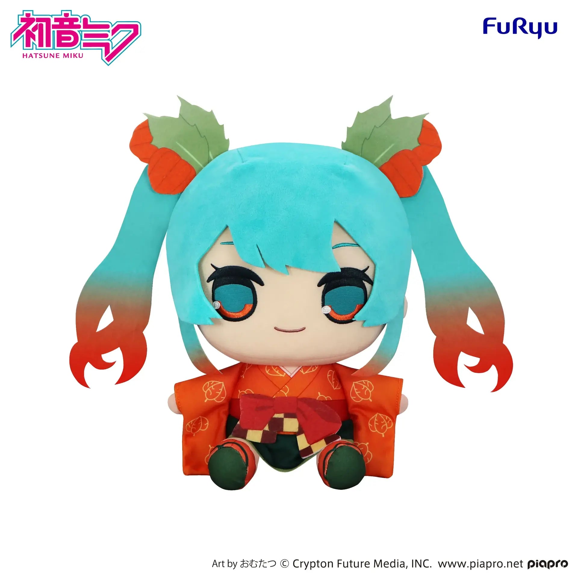 [PREORDINE] HATSUNE MIKU FLOWER FAIRY WINTER CHERRY KYURUMARU BIG PLUSH - FURYU
