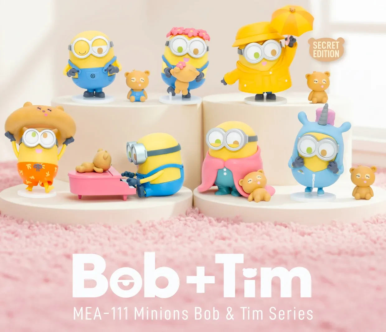[PREORDINE] Minions Bob & Tim Mini Egg Attack Set (6) - Beast Kingdom