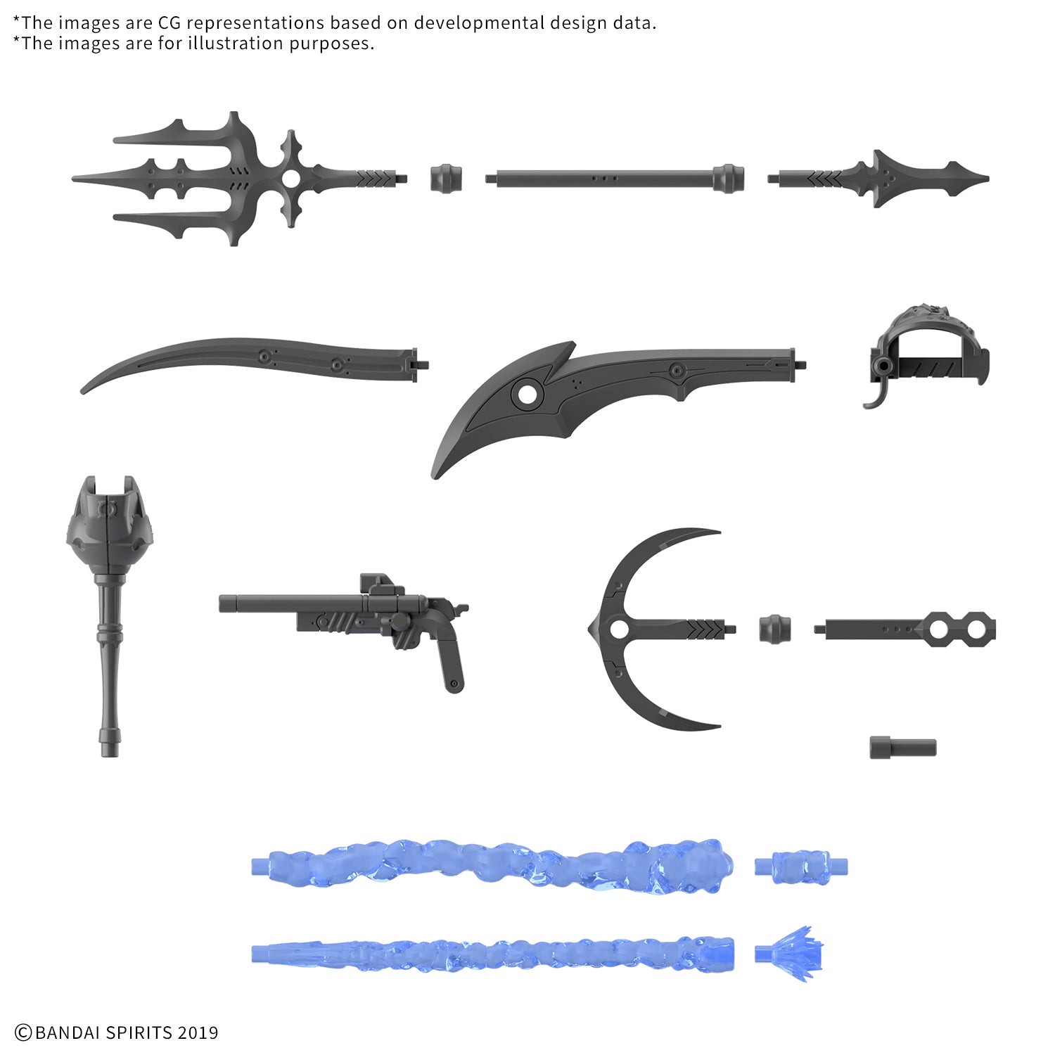 [PREORDINE] 30MM Customize Weapons Pirate Weapon - Bandai Model Kit