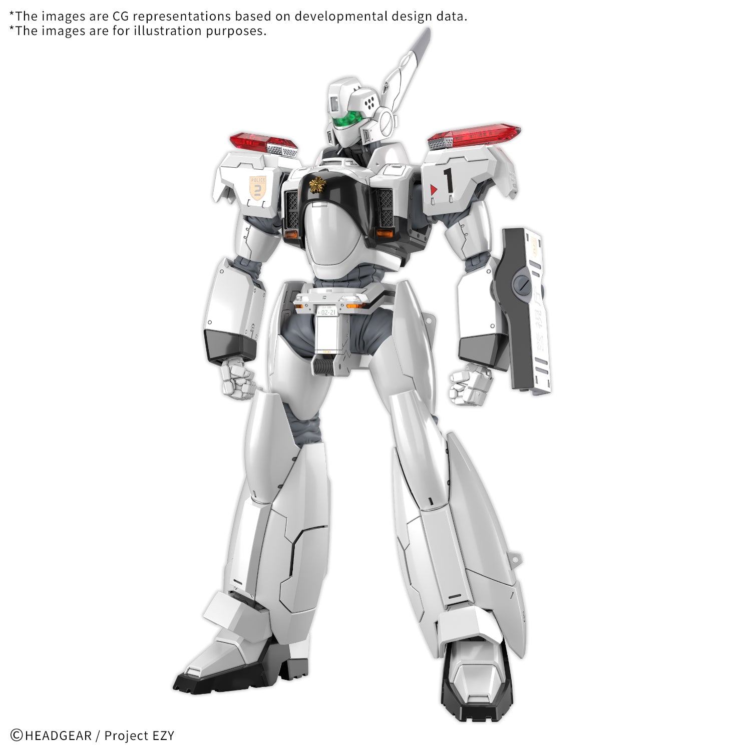 [PREORDINE] RG Patlabor AV-98Plus Ingram Plus 1/48 - Model Kit Bandai