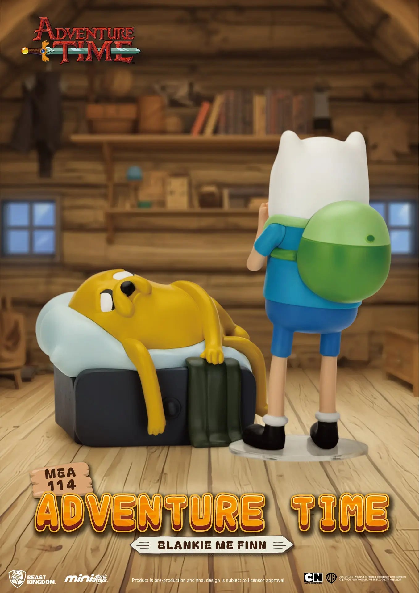 [PREORDINE] Adventure Time Mini Egg Attack Blind Box Set Display (6) - Beast Kingdom