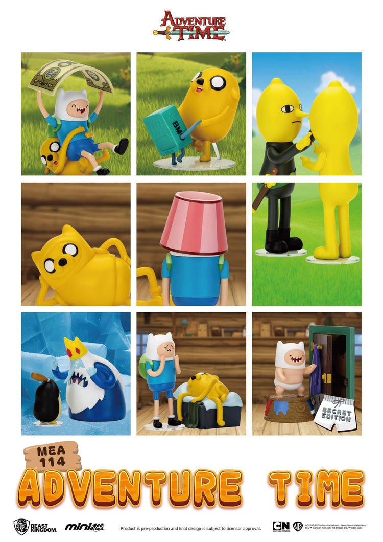 [PREORDINE] Adventure Time Mini Egg Attack Blind Box Set Display (6) - Beast Kingdom