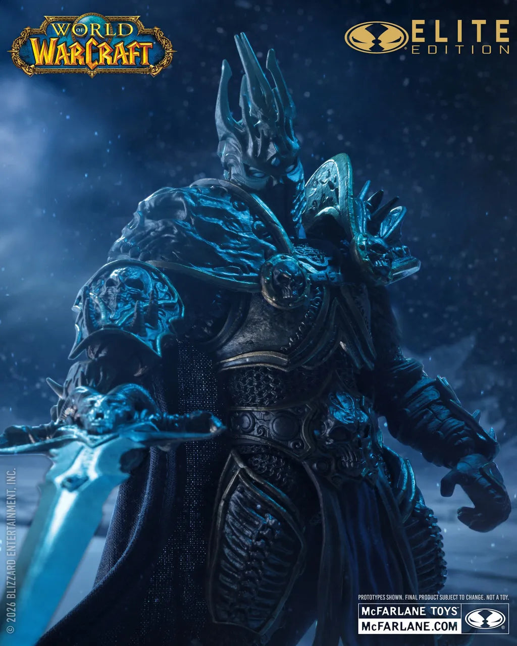 [PREORDINE] World of Warcraft Lich King McFarlane Elite Edition 7" Action Figure