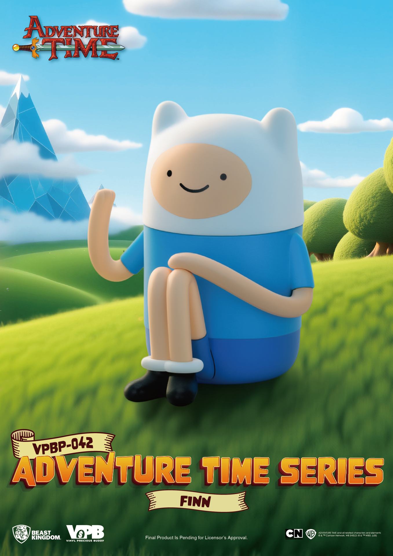 [PREORDINE] ADVENTURE TIME FINN PALM SIZE BANK - SALVADANAIO BEAST KINGDOM