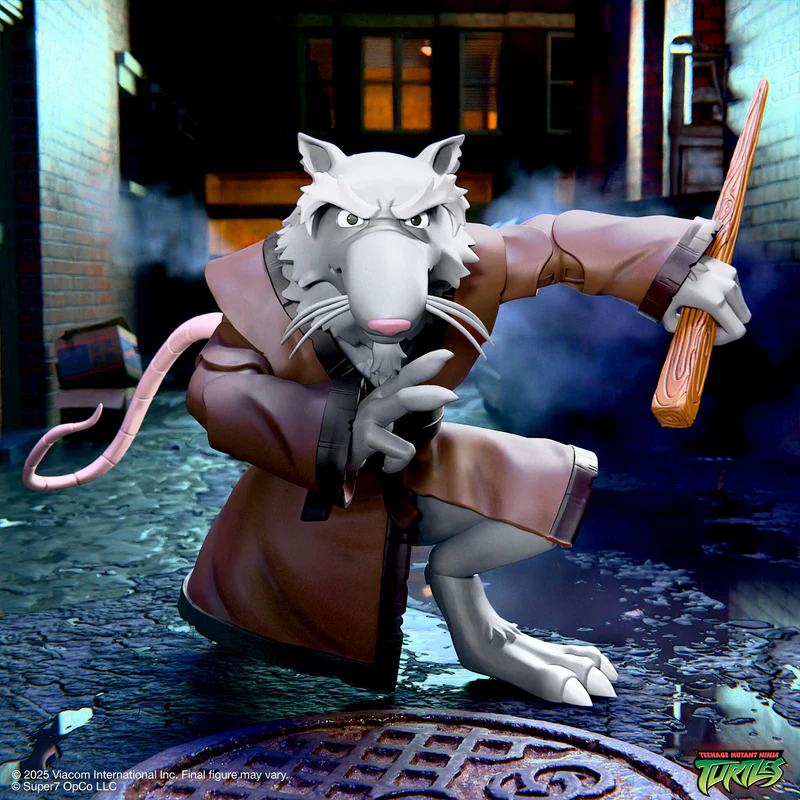 [PREORDINE] TEENAGE MUTANT NINJA TURTLES ULTIMATES! WAVE 13 SPLINTER Action Figure