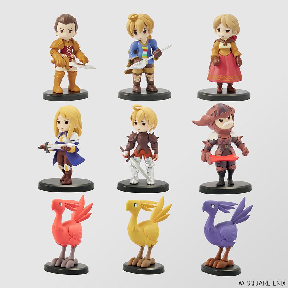[PREORDINE] Final Fantasy Tactics Mini Figure Vol. 1 - Display da 9