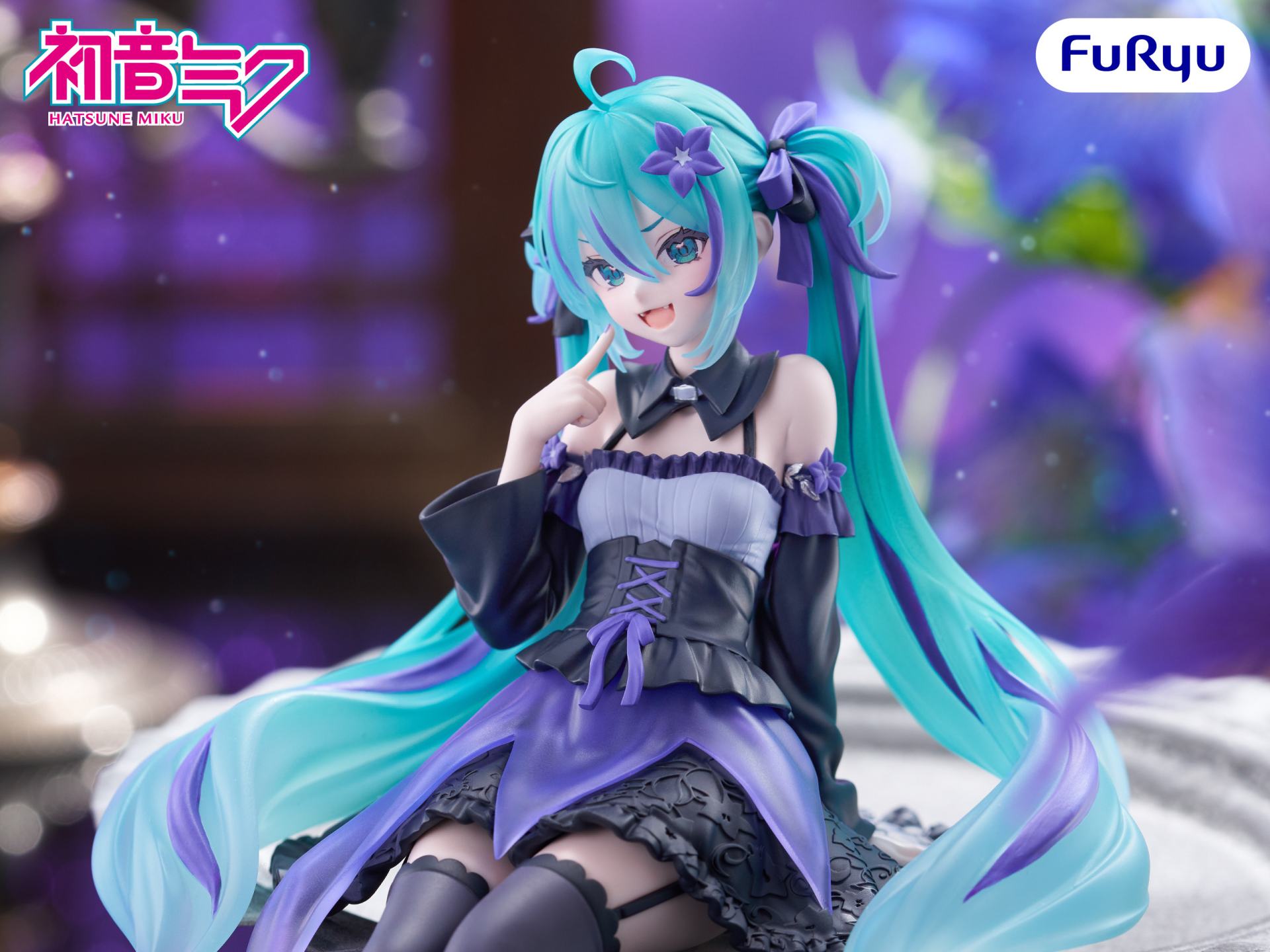[PREORDINE] Hatsune Miku Flower Fairy Bellflower Noodle Stopper - FuRyu