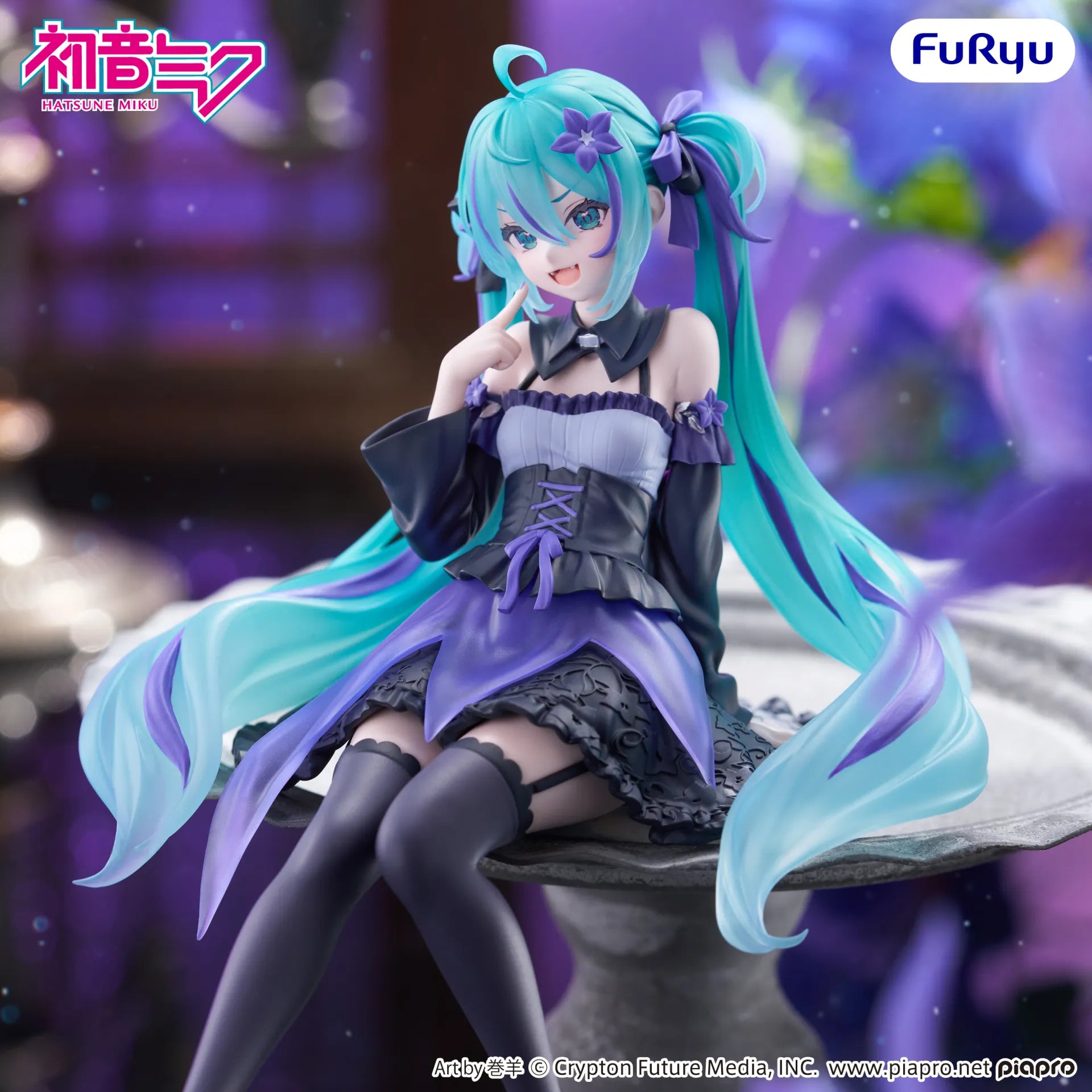 [PREORDINE] Hatsune Miku Flower Fairy Bellflower Noodle Stopper - FuRyu