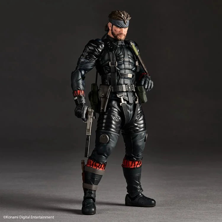 [PREORDINE] Metal Gear Solid Delta: Naked Snake Sneaking Suit Revoltech Amazing Yamaguchi Action Figure