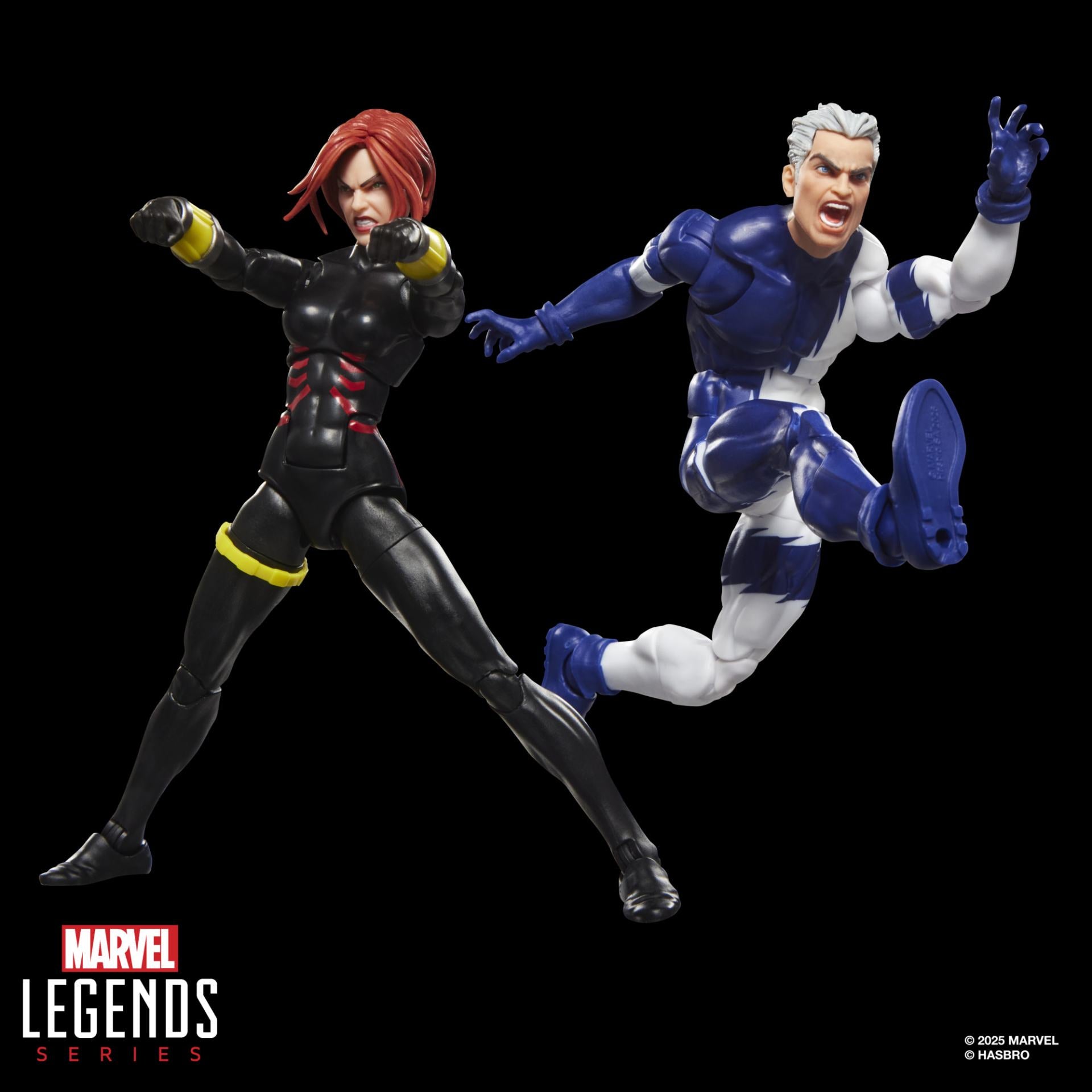 [PREORDINE] Marvel Legends Avengers: Black Widow e Quicksilver Action Figures