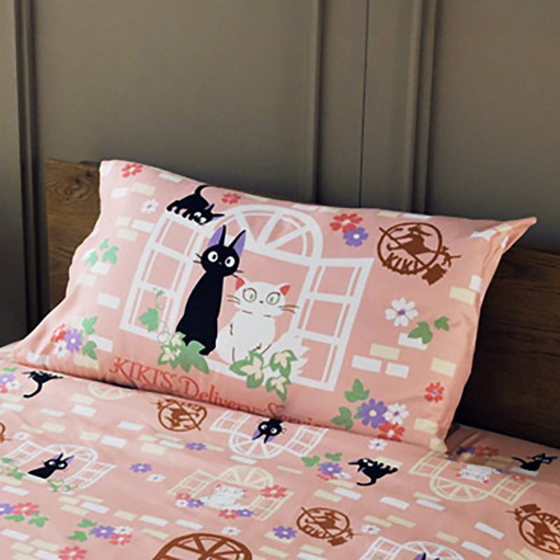 [PREORDINE] Federa Cuscino Kiki's Delivery Service Jiji Natsu Rosa