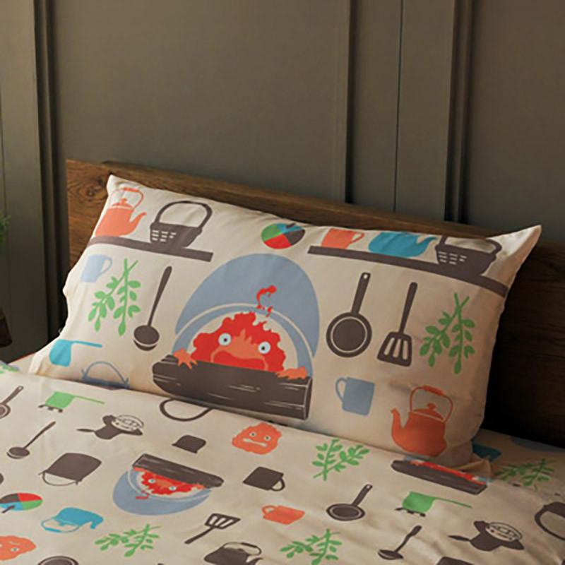 [PREORDINE] Federa Cuscino Calcifer Natsu - Il Castello Errante di Howl