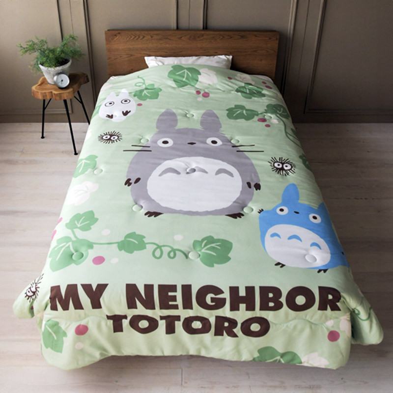 [PREORDINE] Trapunta My Neighbor Totoro Green Leaf Natsu - Studio Ghibli
