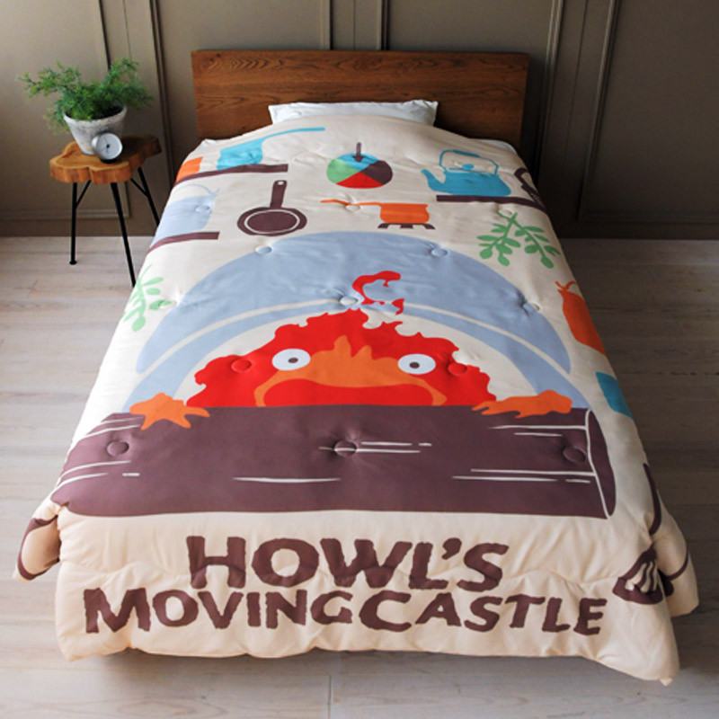 [PREORDINE] Trapunta Howl's Moving Castle Cook with Calcifer Natsu