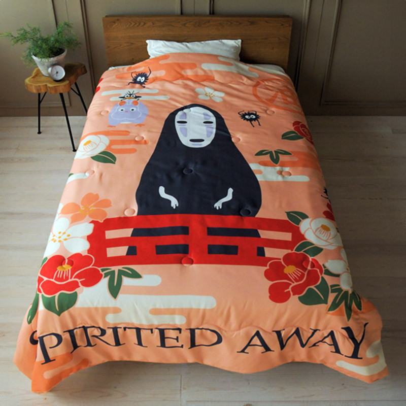 [PREORDINE] Trapunta Natsu Senza Volto & Fiori - Spirited Away Studio Ghibli