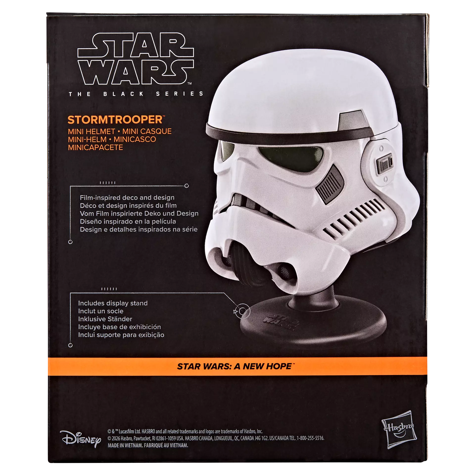[PREORDINE] STAR WARS BLACK SERIES: Mini Casco Stormtrooper da Collezione