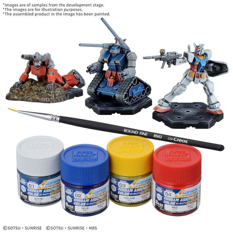 [PREORDINE] GUNDAM ASSEMBLE PAINT PACK 01 - Kit Colori per Miniature