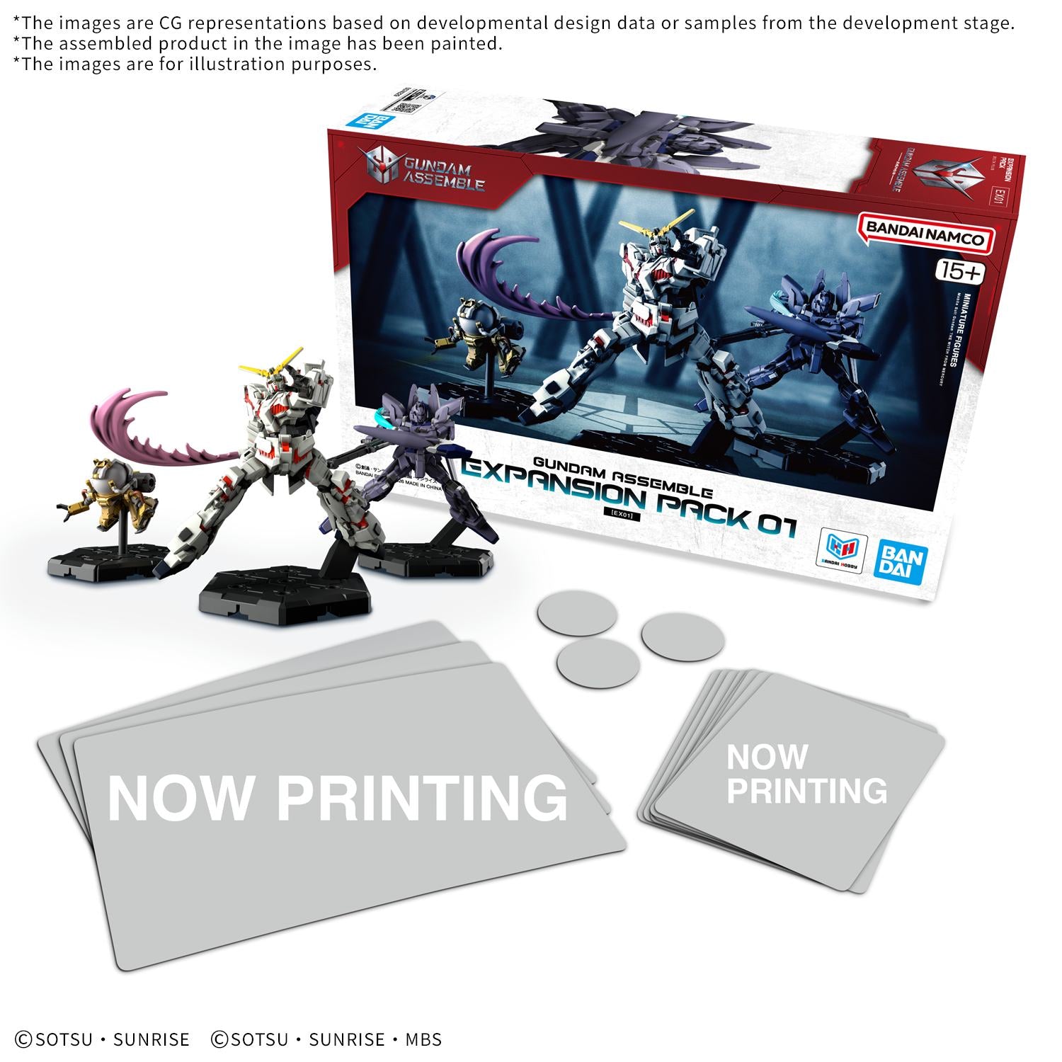 [PREORDINE] GUNDAM ASSEMBLE EXPANSION PACK 01 - Gioco da Tavolo