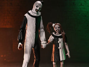 [PREORDINE] Terrifier 2: Art the Clown & Little Pale Girl Ultimate AF 2-Pack
