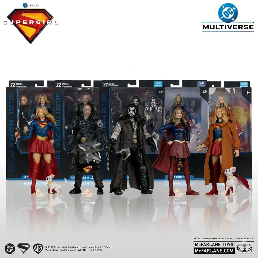 [PREORDINE] DC Theatrical Deluxe: Supergirl Movie Assortment (6 Figure) - McFarlane Toys
