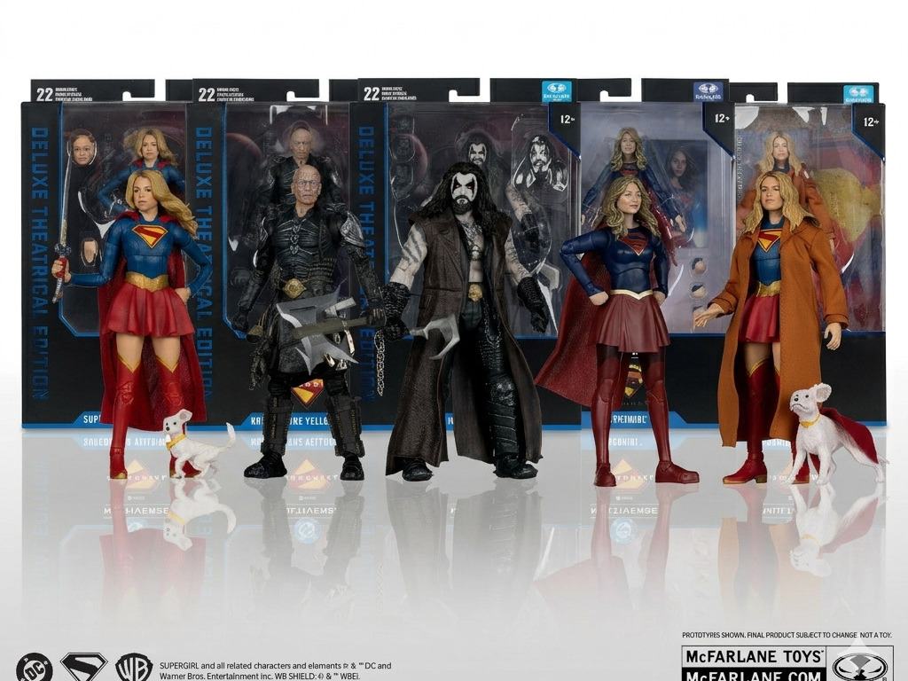 [PREORDINE] DC Theatrical Deluxe: Supergirl Movie Assortment (6 Figure) - McFarlane Toys