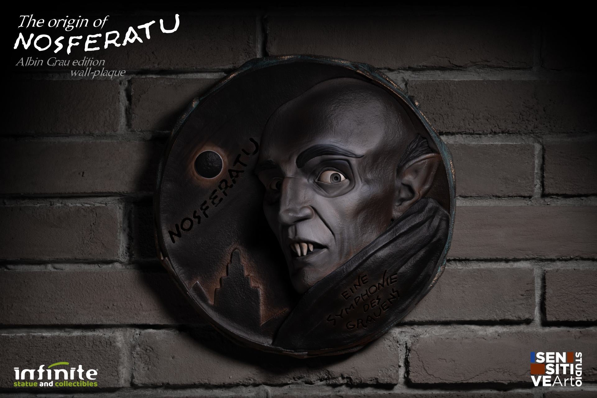 [PREORDINE] Nosferatu Albin Grau Edition Wall Plaque - Infinite Statue