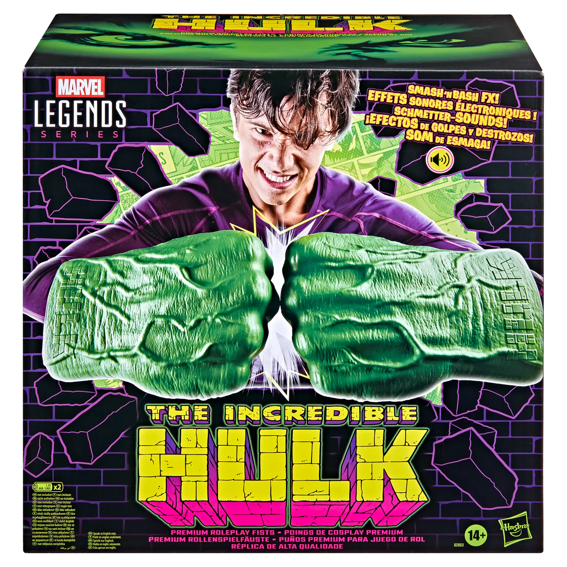 [PREORDINE] Marvel Legends Pugni Elettronici di Hulk - Roleplay Premium