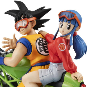 [PREORDINE] DRAGON BALL Z - Son Goku & Chichi Desktop Real McCoy 05 Statua Limited Rerun