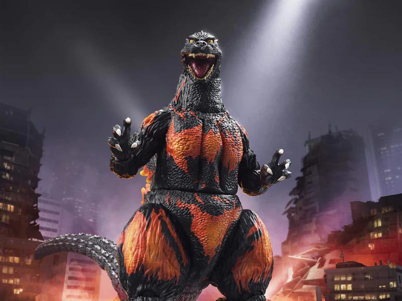 [PREORDINE] Godzilla Burning Heisei ULTIMATES! Action Figure Super7